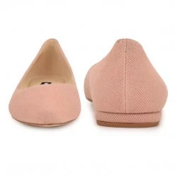 Nine West Speakup Almond Toe Flats
