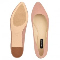 Nine West Speakup Almond Toe Flats