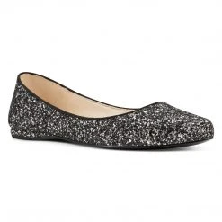 Nine West Metallic Mindset Speakup Almond Toe Flats