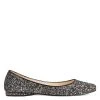 Nine West Metallic Mindset Speakup Almond Toe Flats