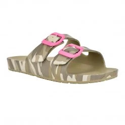 Nine West Splash Flat Slide Sandals Mules & Slides