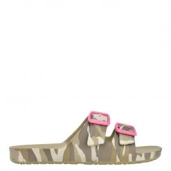 Nine West Splash Flat Slide Sandals Mules & Slides