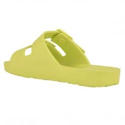 Nine West Color Pop Splash Flat Slide Sandals 9 Nine West Color Pop Splash Flat Slide Sandals