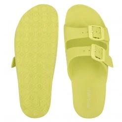 Nine West Color Pop Splash Flat Slide Sandals 11 Nine West Color Pop Splash Flat Slide Sandals