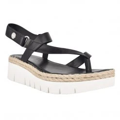 Nine West Starr Platform Sandals Weave Got You