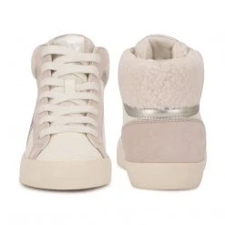 Nine West Stunnah High Top Sneakers High Impact Platforms