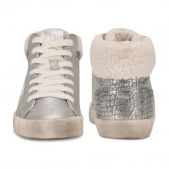 Nine West Stunnah High Top Sneakers High Impact Platforms