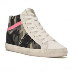 Nine West Stunnah High Top Sneakers High Impact Platforms