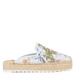 Nine West Sweetie Slip On Espadrille Mules Weave Got You