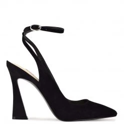 Nine West Tabita Ankle Strap Dress Pumps Heel Appeal