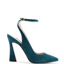 Nine West Tabita Ankle Strap Dress Pumps Color Pop