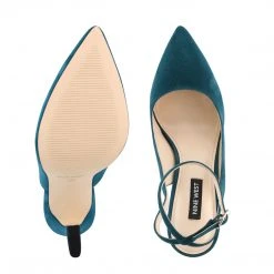 Nine West Tabita Ankle Strap Dress Pumps Color Pop