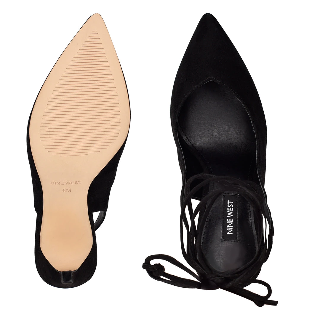 Nine West Talon Ankle Wrap Dress Pumps 7 Nine West Talon Ankle Wrap Dress Pumps