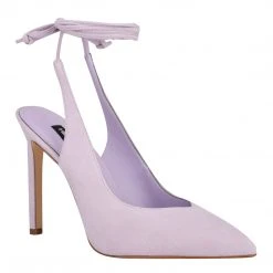 Nine West Lace It Up Talon Ankle Wrap Dress Pumps