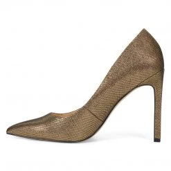 Nine West Tatiana Pointy Toe Pumps Metallic Mindset