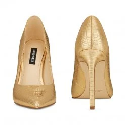 Nine West Metallic Mindset Tatiana Pointy Toe Pumps