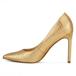 Nine West Metallic Mindset Tatiana Pointy Toe Pumps