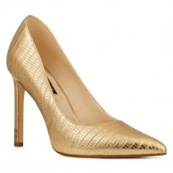 Nine West Metallic Mindset Tatiana Pointy Toe Pumps