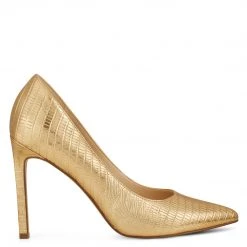 Nine West Metallic Mindset Tatiana Pointy Toe Pumps