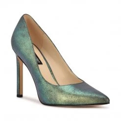 Nine West Metallic Mindset Tatiana Pointy Toe Pumps