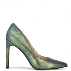 Nine West Metallic Mindset Tatiana Pointy Toe Pumps
