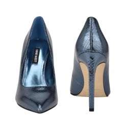 Nine West Tatiana Pointy Toe Pumps Metallic Mindset