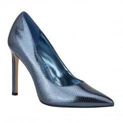 Nine West Tatiana Pointy Toe Pumps Metallic Mindset