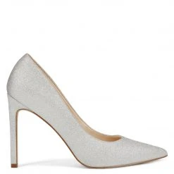 Nine West Tatiana Pointy Toe Pumps Metallic Mindset