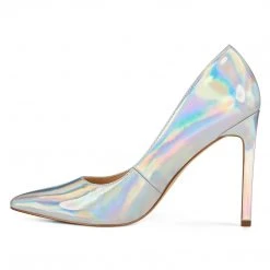 Nine West Metallic Mindset Tatiana Pointy Toe Pumps