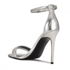 Nine West Metallic Mindset Teeya Ankle Strap Sandals