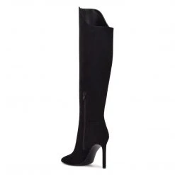 Nine West Shoes Teleena Wide Calf Heeled Boots