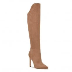 Nine West Teleena Wide Calf Heeled Boots