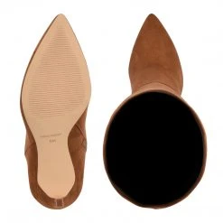 Nine West Teleena Wide Calf Heeled Boots Shoes