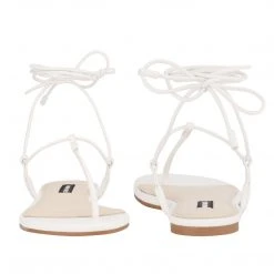Nine West Tella Ankle Wrap Flat Sandals