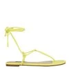 Nine West Tella Ankle Wrap Flat Sandals