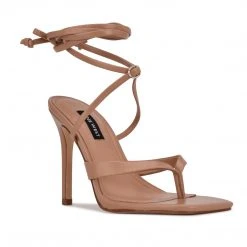 Nine West Terrie Ankle Wrap Heeled Sandals