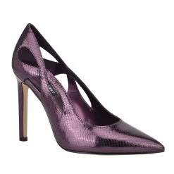 Nine West Tess Dress Pumps Metallic Mindset