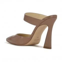 Nine West Tiger Heel Mules Heel Appeal
