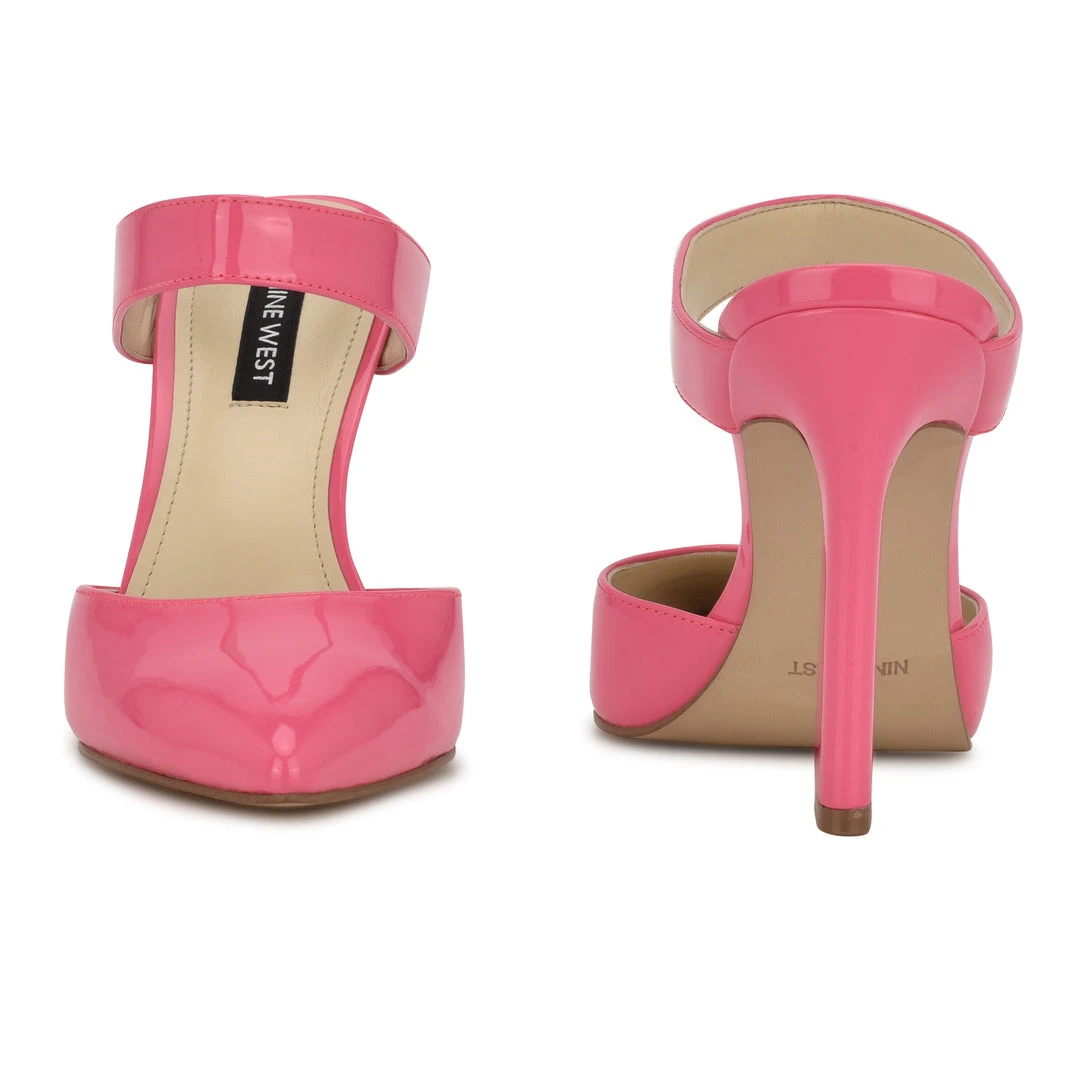 Nine West Tiger Heel Mules Color Pop 6 Nine West Tiger Heel Mules Color Pop