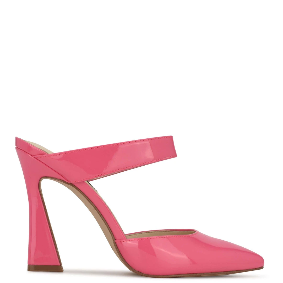 Nine West Tiger Heel Mules Color Pop 3 Nine West Tiger Heel Mules Color Pop