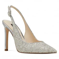 Nine West Metallic Mindset Tina Slingback Pumps