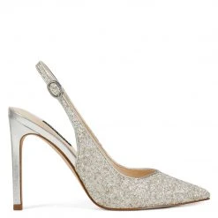 Nine West Metallic Mindset Tina Slingback Pumps