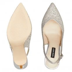 Nine West Metallic Mindset Tina Slingback Pumps
