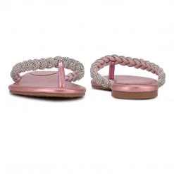 Nine West Tinee Flat Slide Sandals 10 Nine West Tinee Flat Slide Sandals