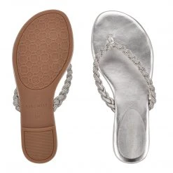 Nine West Tinee Flat Slide Sandals