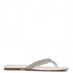 Nine West Tinee Flat Slide Sandals