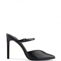 Nine West Tips Heel Mules