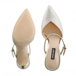 Nine West Tips Heel Mules