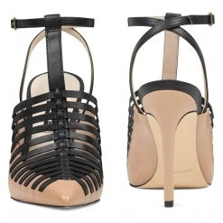 Nine West Heels Tlank Strappy Pumps 6 Nine West Heels Tlank Strappy Pumps