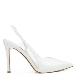 Nine West Heels Toffee Half D'Orsay Pumps